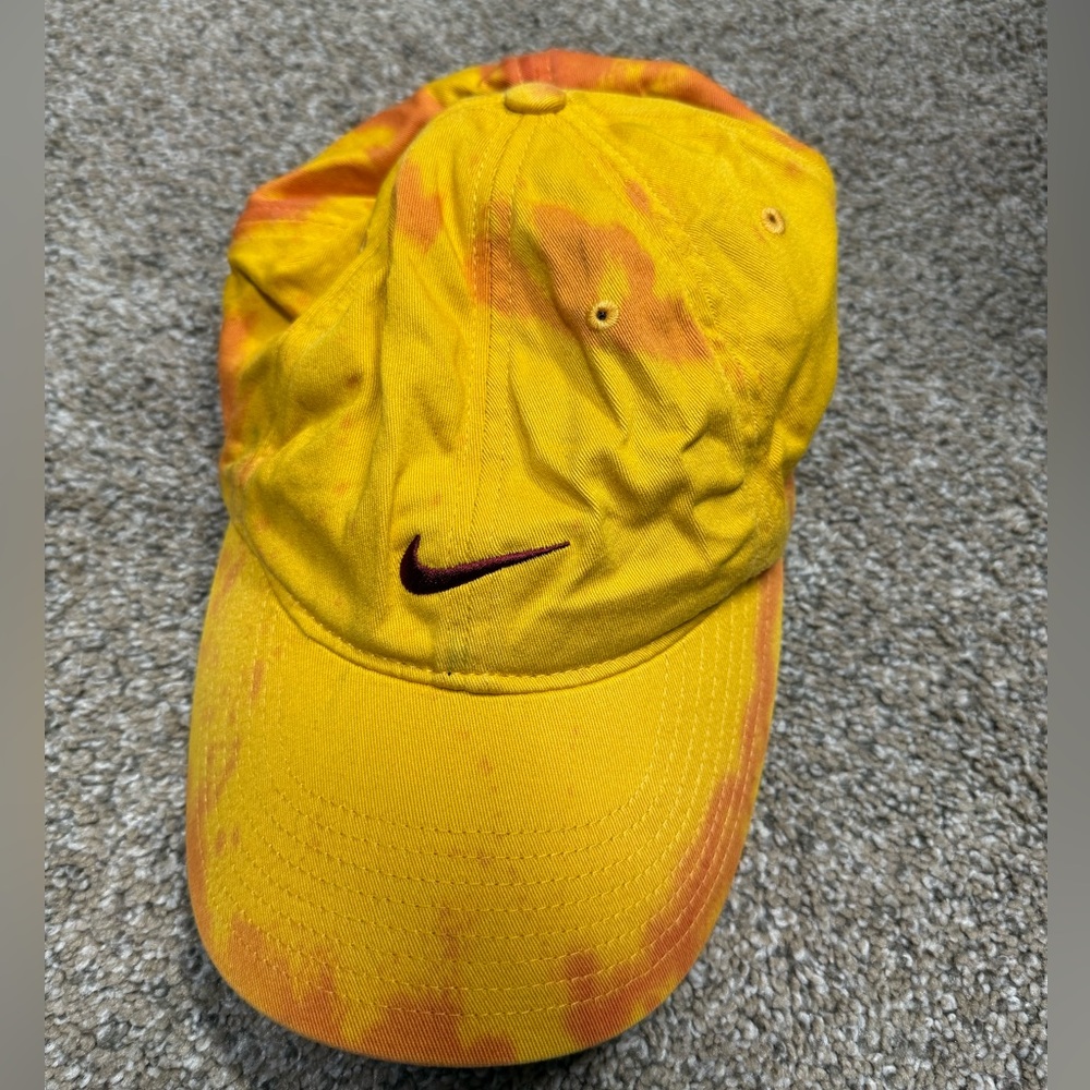 Nike tie dye baseball cap one size